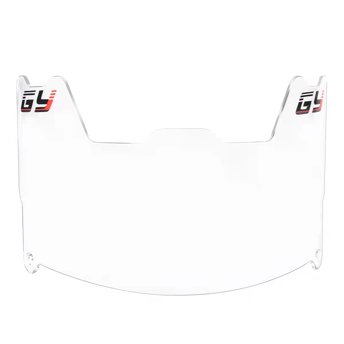 TruVision Pro Football Visor MilitaryGrade க்ளியர் ஷீல்ட் உள்ளே ஆண்டி-ஃபாக் வெளியே எதிர்ப்பு கீறல்